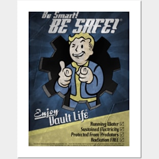 Fallout Vault Boy Posters and Art